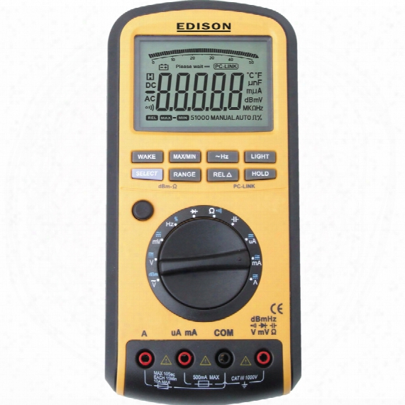 Edison Auto Range Hi-accuracy Multimeter - Usb Interface