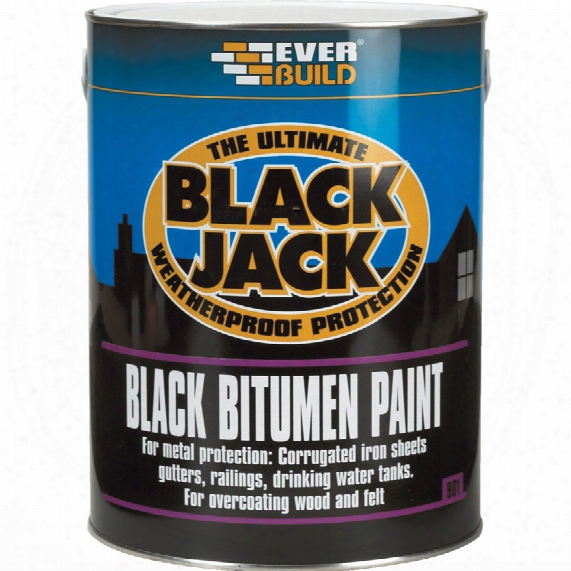 Ever Build 901 Bitumen Paint Black 2 .5l Tr