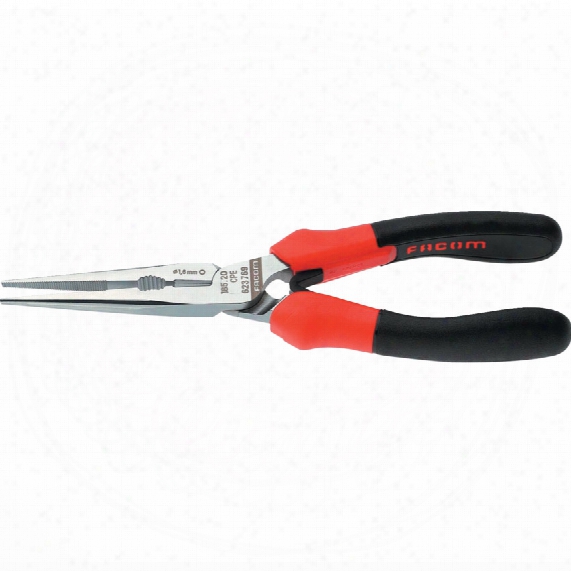 Facom 185.20cpe 200mm Long Nose Plier Cp Ergogrip