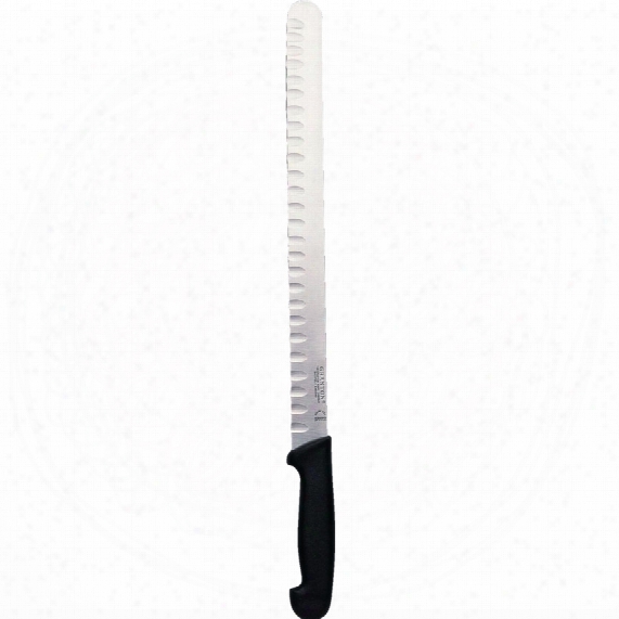 24652 12" Beef Slicer Granton Edge-black