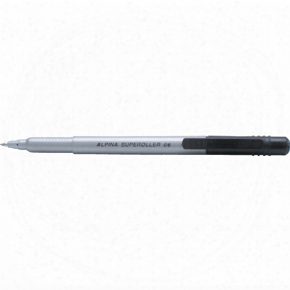 Bostik Alpina (pk-12) Superoller Ballpoint Pen 0.6mm Black