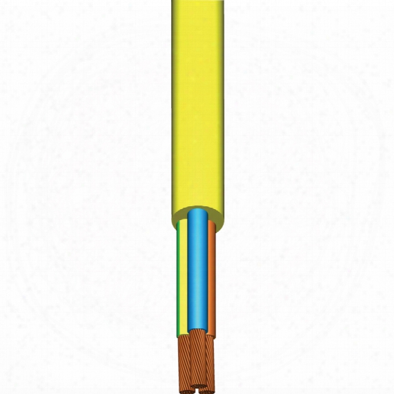Brennenstuhl 3183ag 1.50mmx100m 3 Core Arctic Cable Yellow