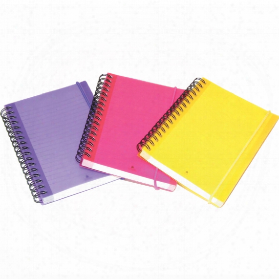 Cathedral A6 Neon Notebook Purple