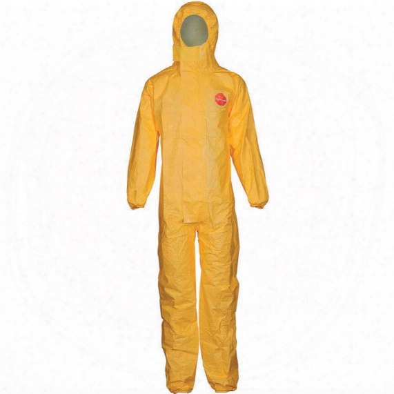 Dupont Tychem Cha6 C Standard Yellow Overall - X-large