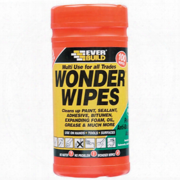 Ever Build Wonder Wipes 100 Wipe Trade Tub