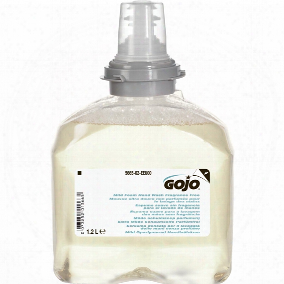 Gojo 5665-02 Mild Foam Handwas H Fragrance Free 1200ml