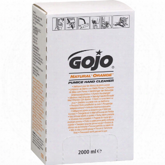 Gojo 7255-04 Natural Orange Pumice Hand Cleaner Pro 2l