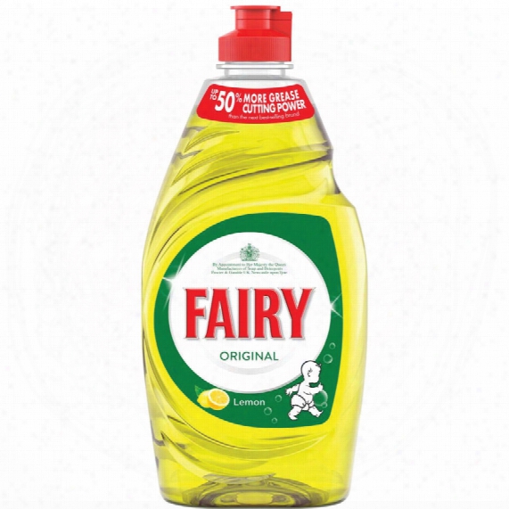 Johnson Matthey Fairy Washing-up Liquid Lemon 433ml