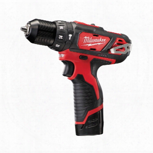 Milwaukee M12bpd-202c M12 Sub Compact Percussion Drill 2x2.0ah Li-ion Batts