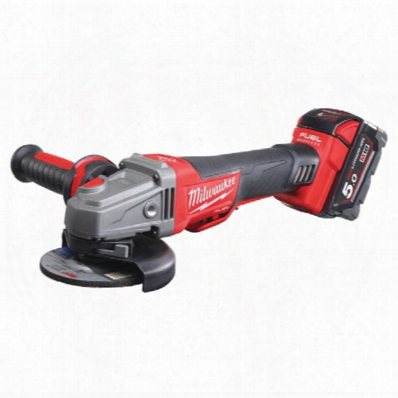 Milwaukee M18cag115xpdb-502x M18 Fuel Breaking Grinder Paddle Switch 2x5.0ah
