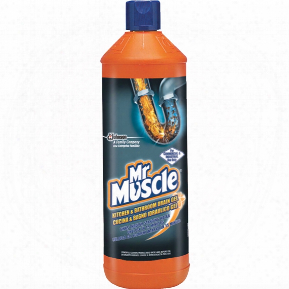 Mr Muscle Kitchen & Bathroom Drain Gel 1ltr