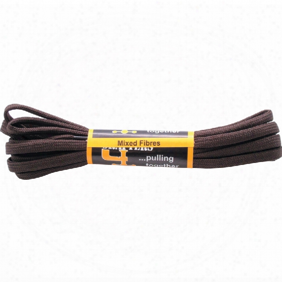Round Brown Laces 140cm