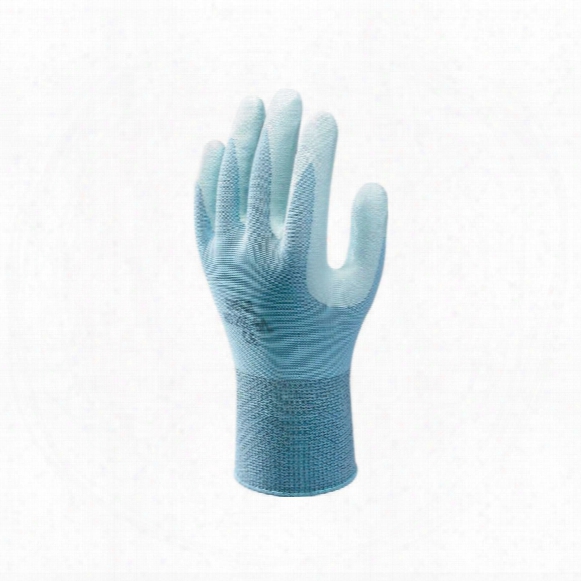 Showa 265 Assembly Grip Lite Palm Coated Blue Gloves - Size 7
