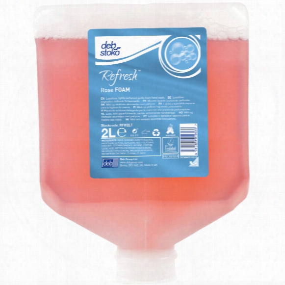Deb Stoko Refresh Rose Foam 2ltr