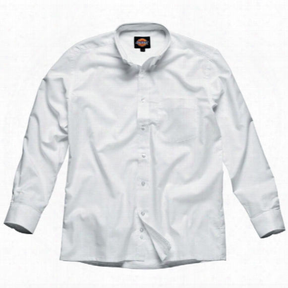 Dickies Sh64200 Long Sleeve Shirt - White 19