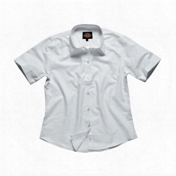 Dickies Sh64350 Shirt S/s White Ladies Size 20