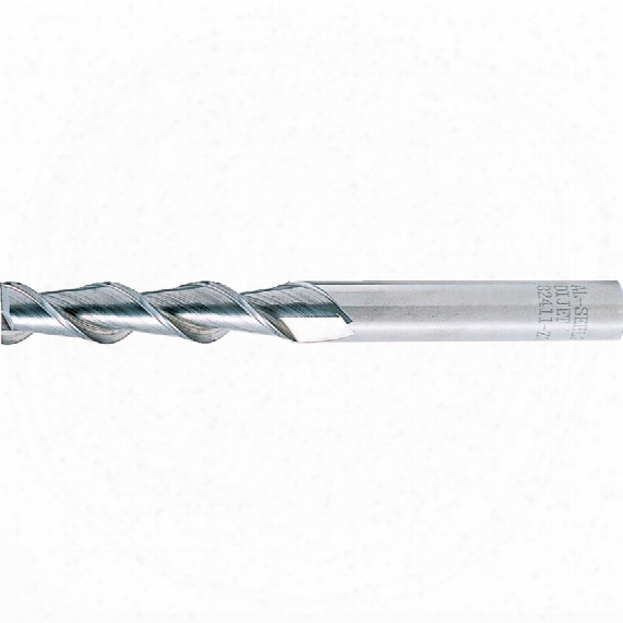 Dijet Al-seel2100 10mm Long Solid Carbide End Mill