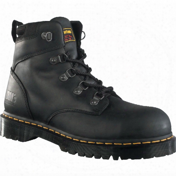 Drmartens 6630 Holkham Greasy Black Safety Boots - Size 7