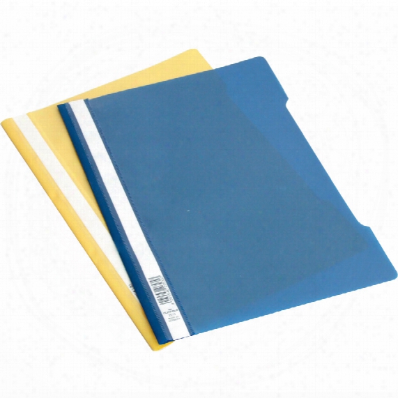 Durable Clearview Folder A4 Yellow 257304 (pk-50)
