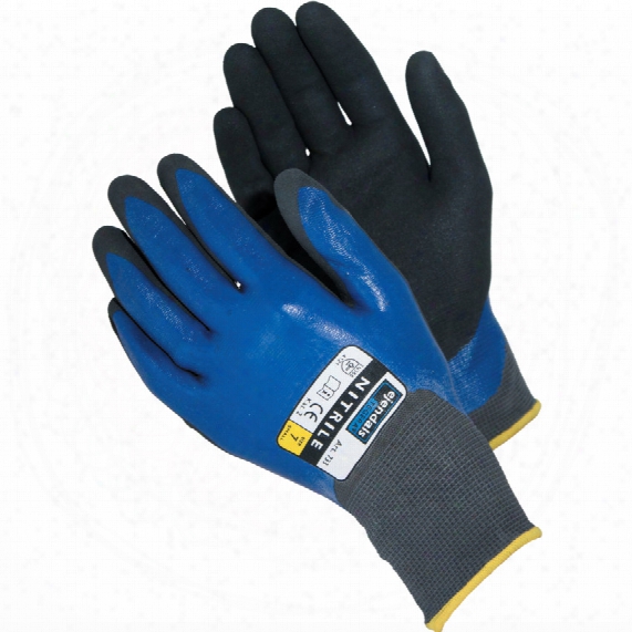 Ejendals 733 Tegera Fully Coated Blue/grey Gloves - Size 10