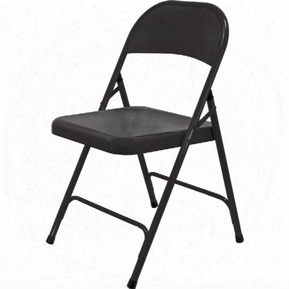 Folding Chair Metal Black