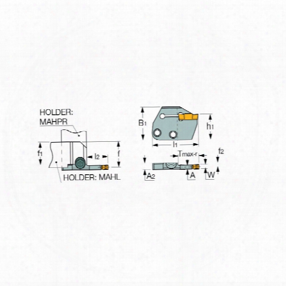 Iscar Hgpad 3l-t12 Heliface Blade