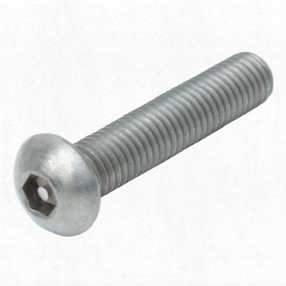 M6x12 A2 St/st Pin Hex Security Button Screw