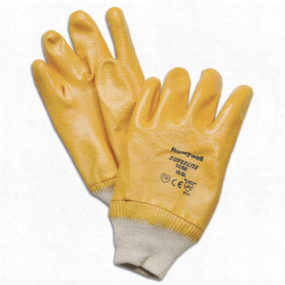 North By Honeywell Tr4700 Superlite Plus Fully Coated Yellow Gloves - Size L