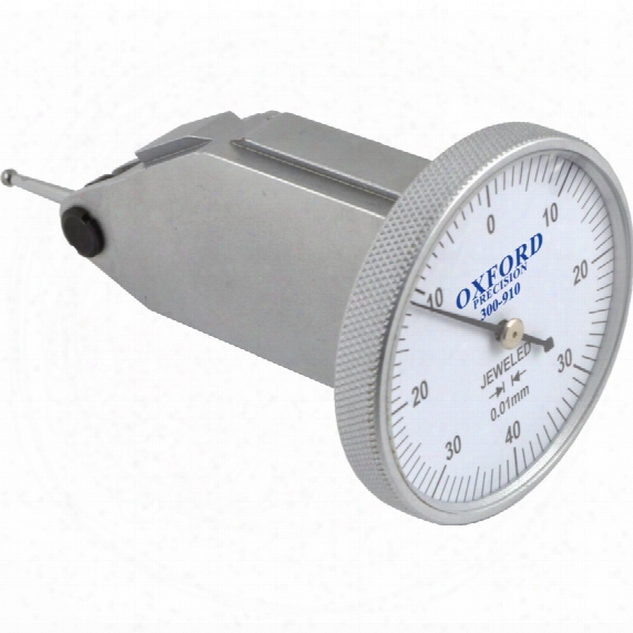 Oxford Vertical Lever Dial Gauge 0.8x0.01mmx0-40-0