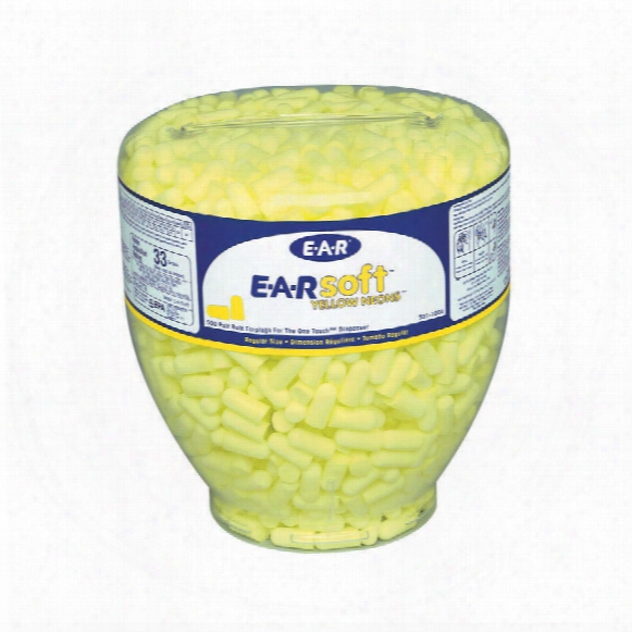 Pd-01-010 Soft Yellow Neon Ear Plugs (box-500)