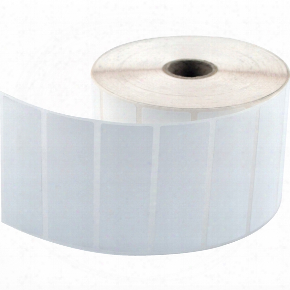 Poly Labels 76x25mm White For 2844 (roll)
