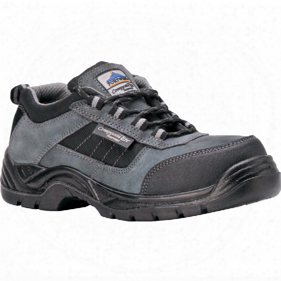 Portwest Fc64 Compositelite Trekker Black/grey Safety Trainers - Size 7