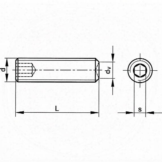 Qualfast M10x20 Skt Set Screw - Plain Cup (gr-45h) (14.9) - Pack Of 200