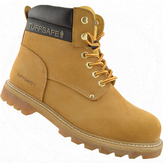 Tuffsafe Tan Trucker Safety Boots - Size 7