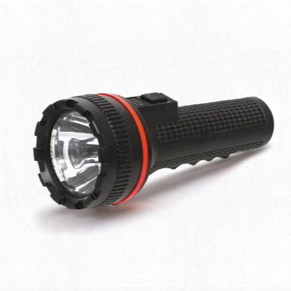 Unilite Hv-rt1 300 Lumen Led Black Rubber Waterproof Torch