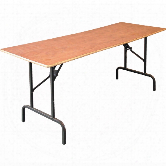 Wtt05z Folding Leg Trestle Table 1800x665mm