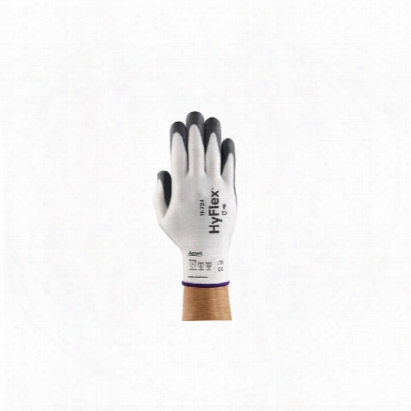 Ansell 11-724vp Hyflex Intercept Pu Glove Size 6