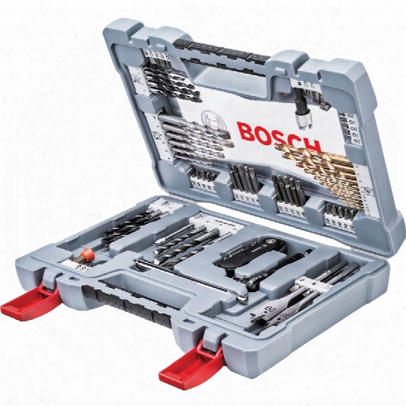 Bosch 2608p00234 Premium Accessory Drill & Driver Bit Set 76-pce