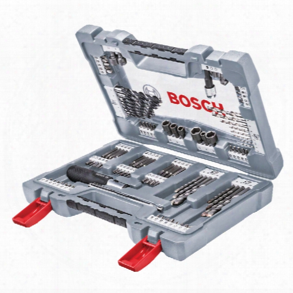 Bosch 2608p00236 Premium Accessory Drill & Driver Bit Set 105-pce