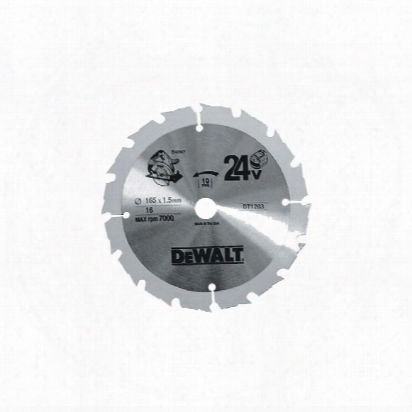Dewalt Dt1203-qz Trimsaw Blade 1 65 X 10 X 16t