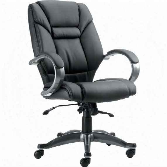Galloway Executive Leather Chair Black