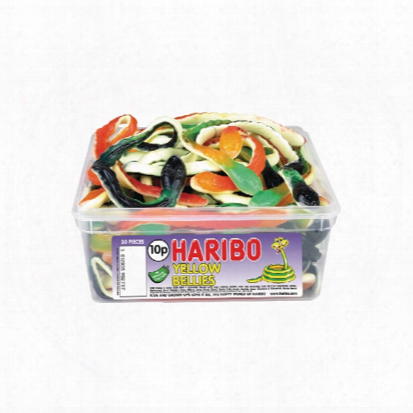 Haribo 9644 Giant Yellow Bellies Tub 972g