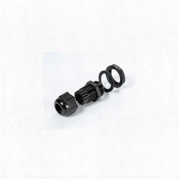 Hellermanntyton Nylon Cable Gland - M25 - Black