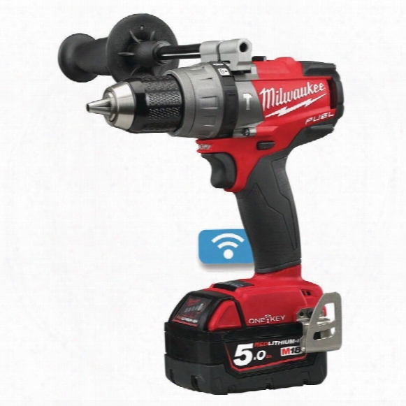 Milwaukee M18onepd-502x M18 One-key Fuel Percussion Drill Kit