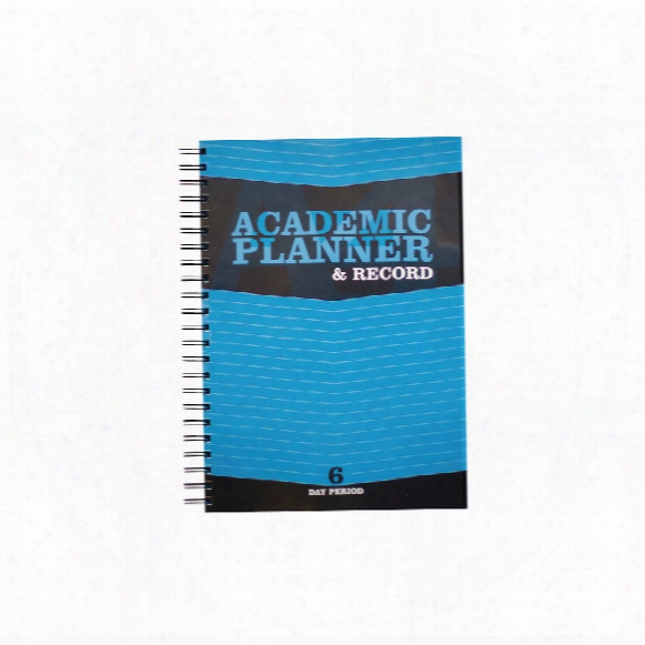 Silvine Ex202 Teacher Academic Planner/record 6period Ble
