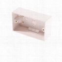 Smj Pppt44Db Double Pattress Box 44Mm