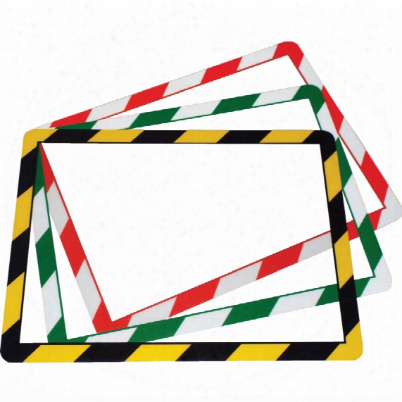 Beaverswood Frames 4 Docs Magnetic A4red/wht Chevrons (pk-10)