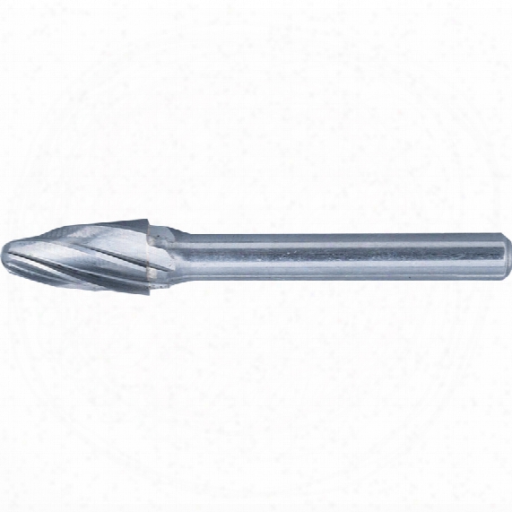 Kennedy 12x25mm Round Tree Carbide Burr Cut 3
