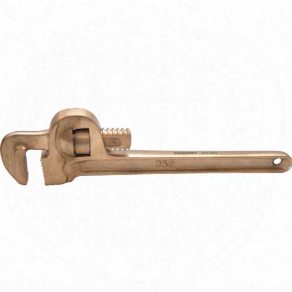 Kennedy 250mm Spark Resistant H/duty Pipe Wrench Be-cu