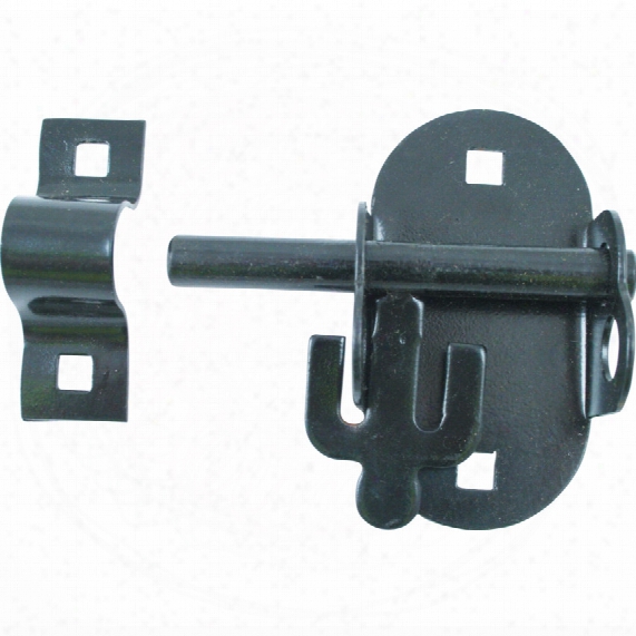 Matlock 100mm Oval Pad Bolt Black